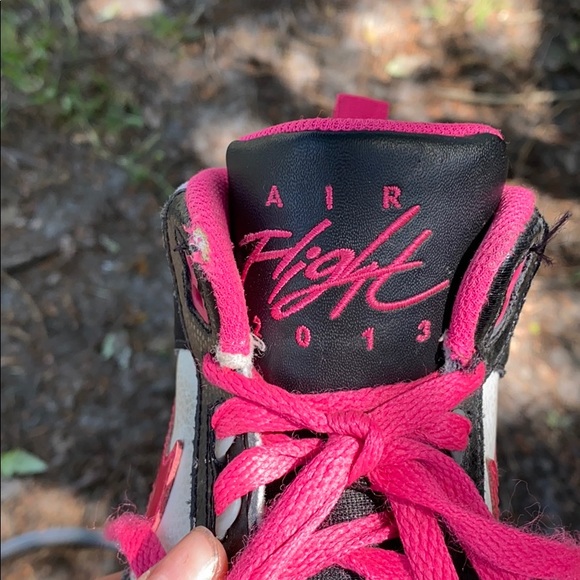 *ROUGHLY USED* Nike Air Flight 2013s (for play) - Picture 4 of 7